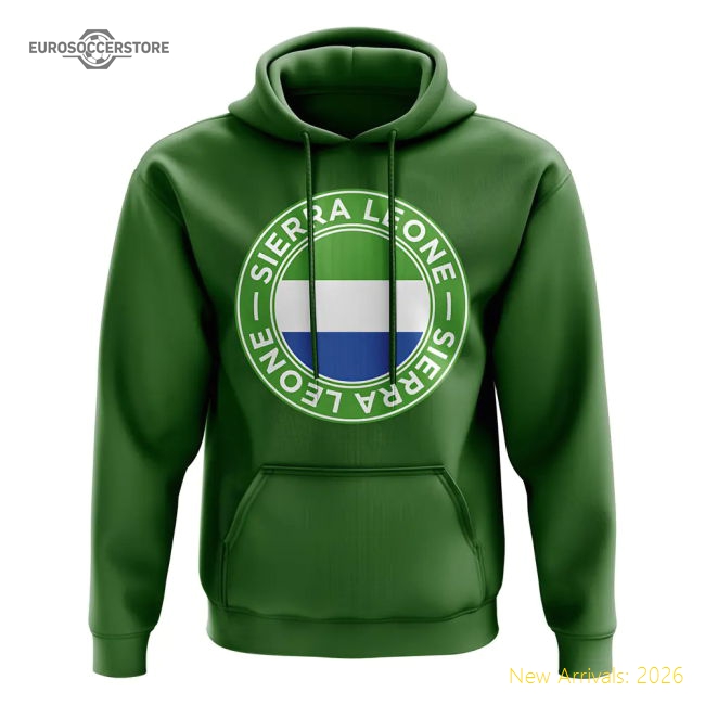 Top Sierra Leone 20242025 Regular Hoodie Contemporary Drifit