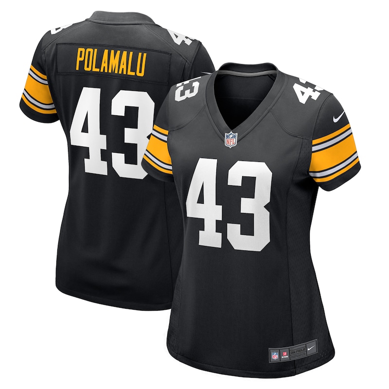 None Troy Polamalu PIT Steelers High-Quality Limited Edition