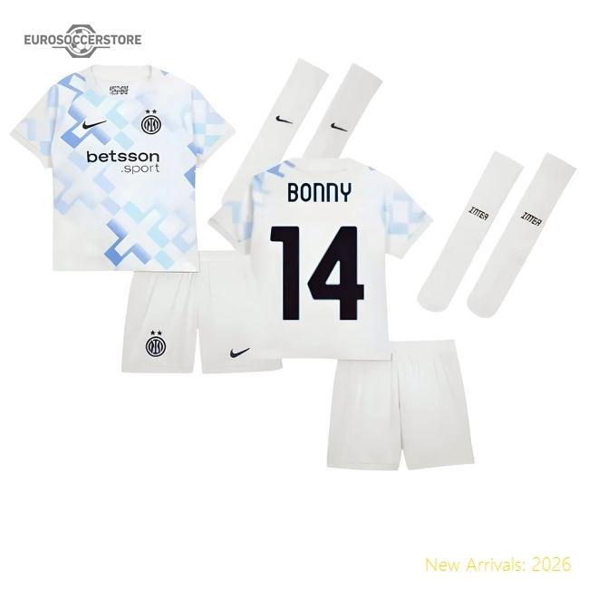 2025-2026 Inter Milan Away Mini Kit (bonny 14) - Competitive Price