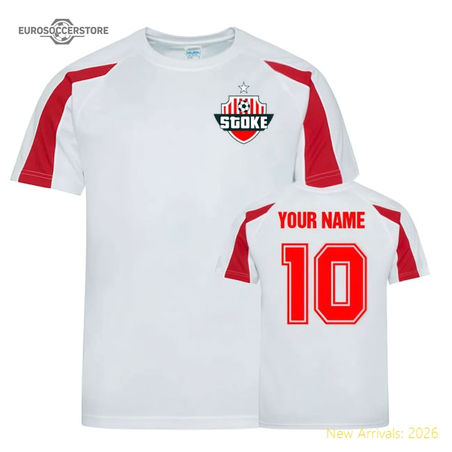 Authentic Your Name Stoke City Sports Training Jersey (white)