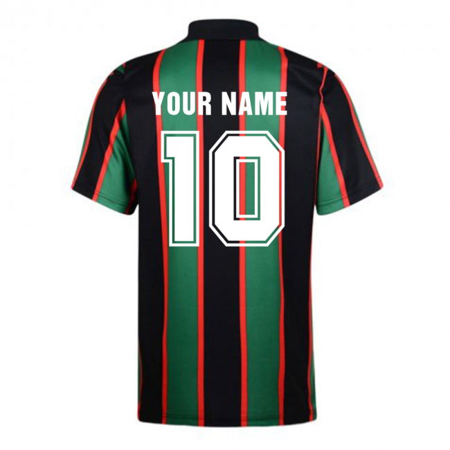 Custom Aston Villa Away Jersey Score