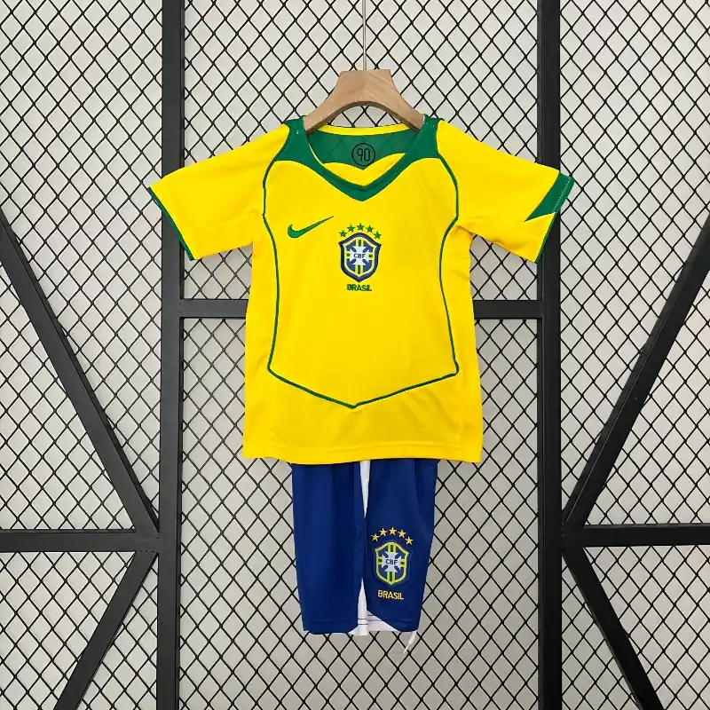 2004 Kids Brazil jersey retro kit