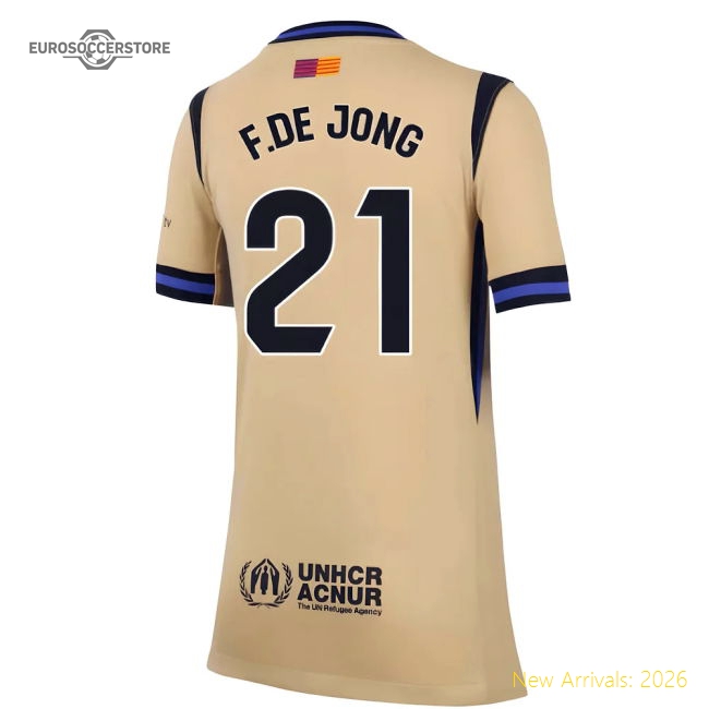 2025-2026 Barca Second Jersey (kids) (fde Jong 21) - Unique Style