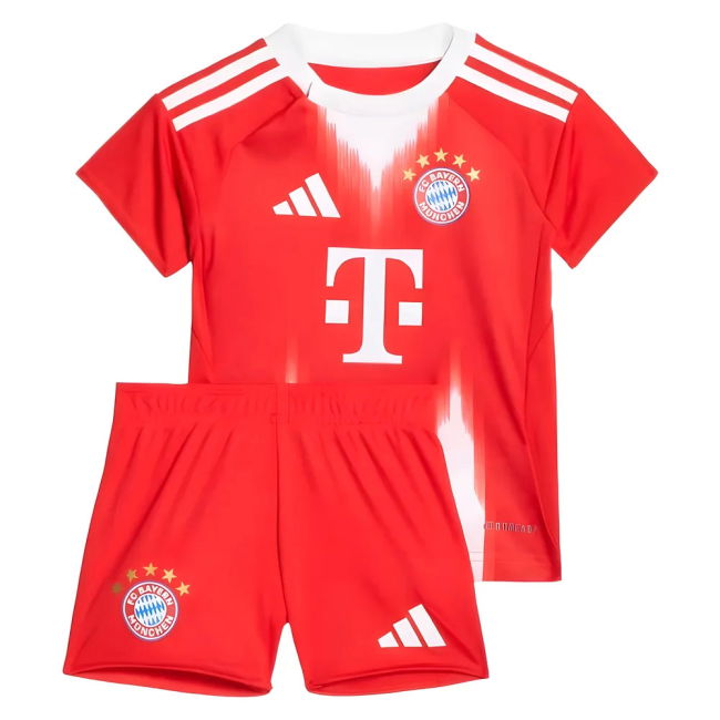 2025-2026 Bayern Home Kit - Baby Stretch Fabric Lightweight