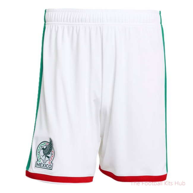 [LK] 2026/27 Mexico Home Shorts (White)