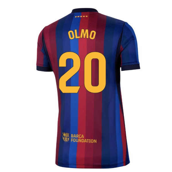 [DDJ] 2026-2027 Barcelona Home Shirt (Womens) (Olmo 20)
