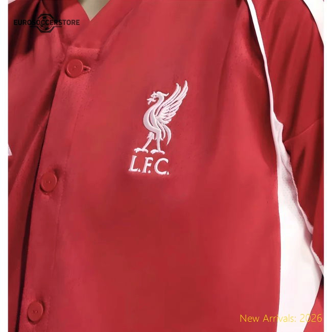 Non-toxic Liverpool Kids Jersey 2025-2026 Performance Fabric