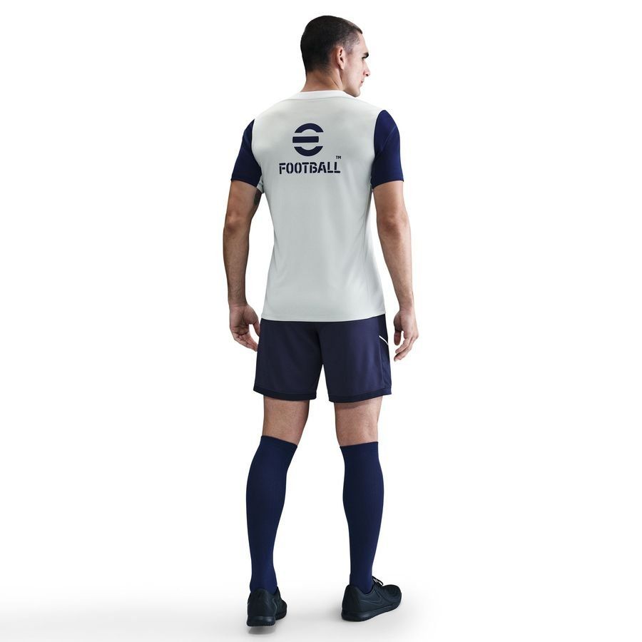 Inter Training T Shirt Dri Fit Strike Grey Haze/blue Void/ghost Aqua