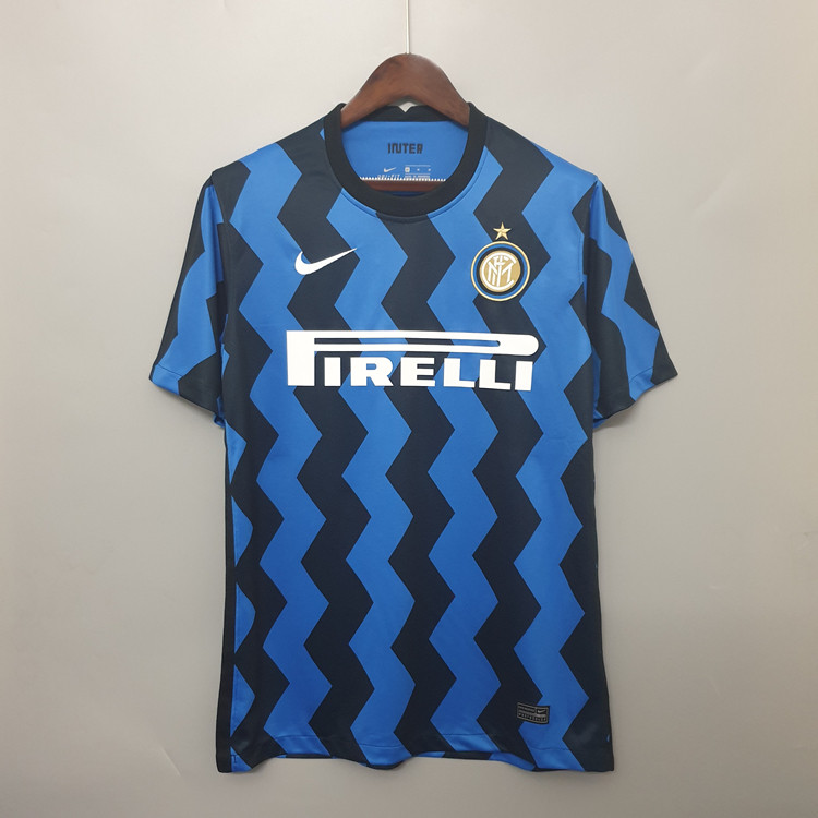 Inter Milan 20-21 Home Blue Soccer Jersey Football Shirt - Official