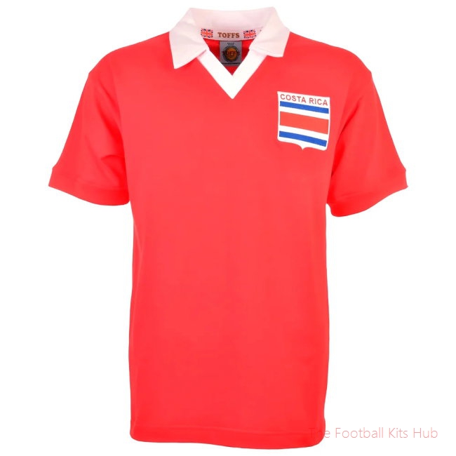 Costa Rica 1990 Retro Football Shirt