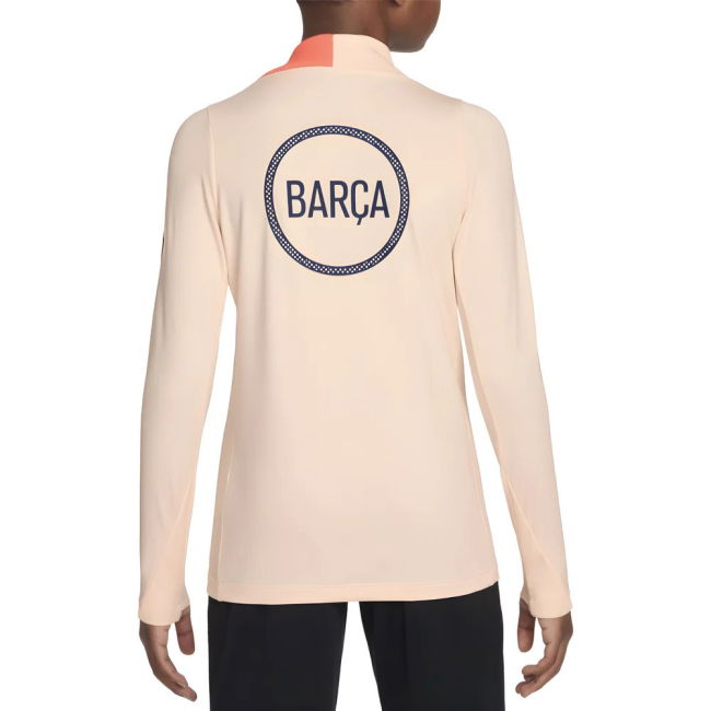 2025-2026 Barcelona Football Shirt - Kids (Orange) UV Protection