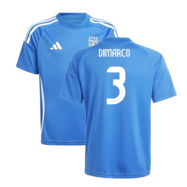 2024-2025 Italy Home Fan Jersey (Kids) (Dimarco 3) Performance