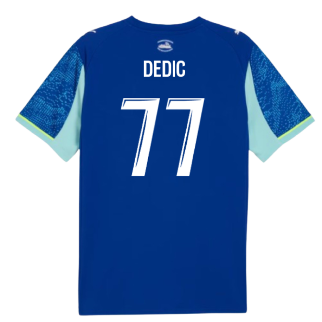 2025-2026 Olympique Marseille Third Shirt (dedic 77) - Match Quality