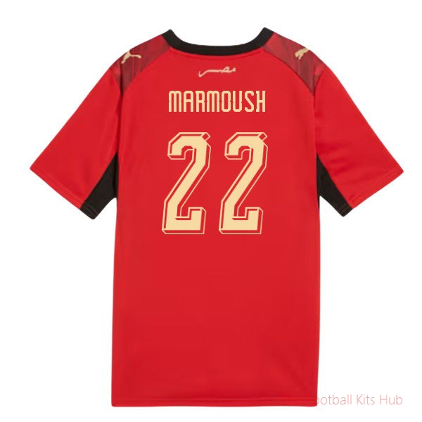 [LK] 2026/27 Egypt Home Shirt (Kids) (Marmoush 22)