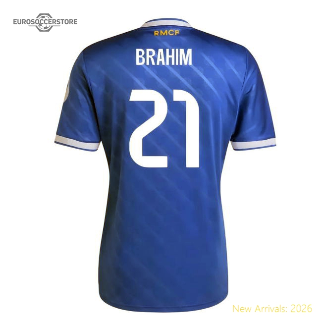 Exceptional 2025-2026 Real Madrid Third Jersey (brahim 21)