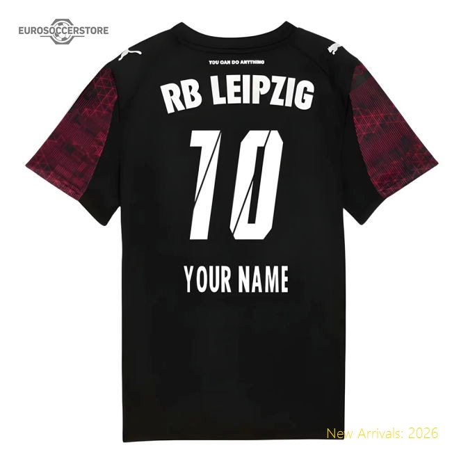 High-Quality 2025-2026 Red Bull Leipzig Third Shirt (Kids) (Your Name)