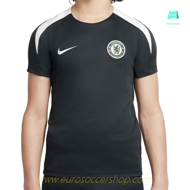 2025-2026 Chelsea Strike Training Shirt (Green) - Kids (World Champions 25)