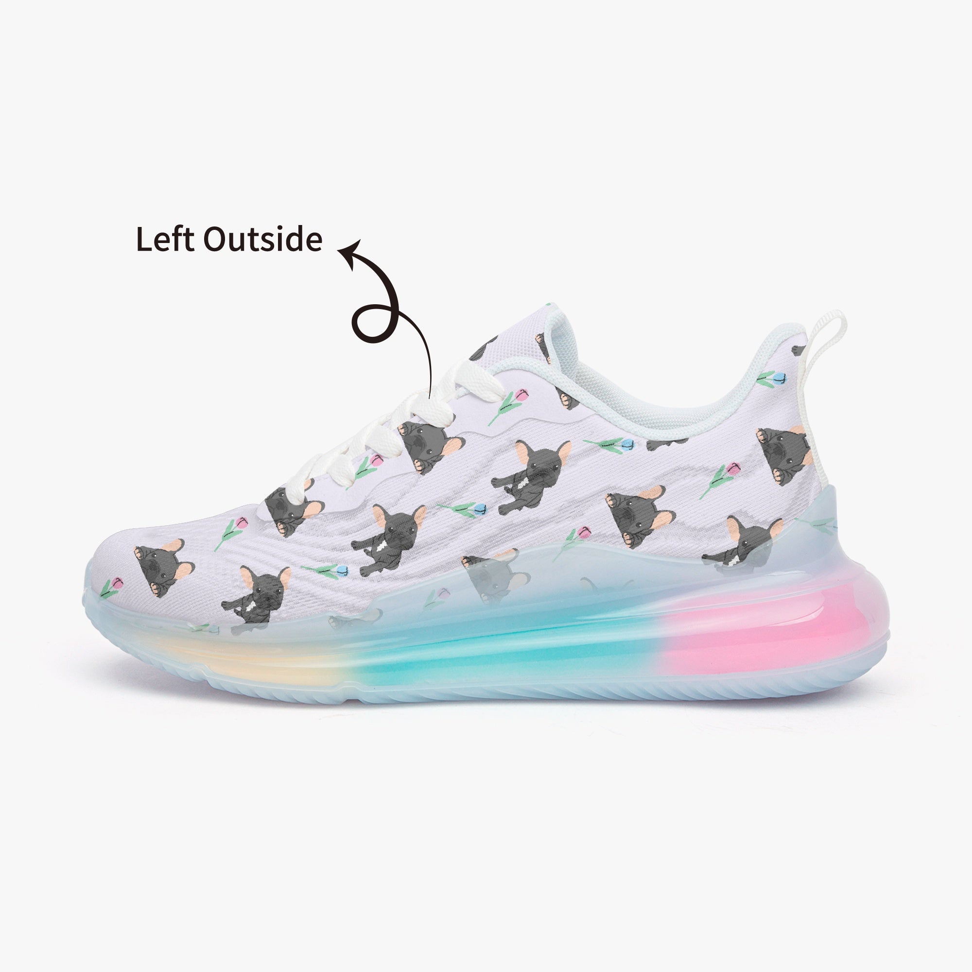 French Bulldog Ginger Lightweight Sneakers Protective Paw Gear