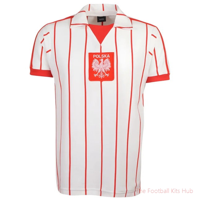 Poland 1982-84 Home Retro Football Shirt