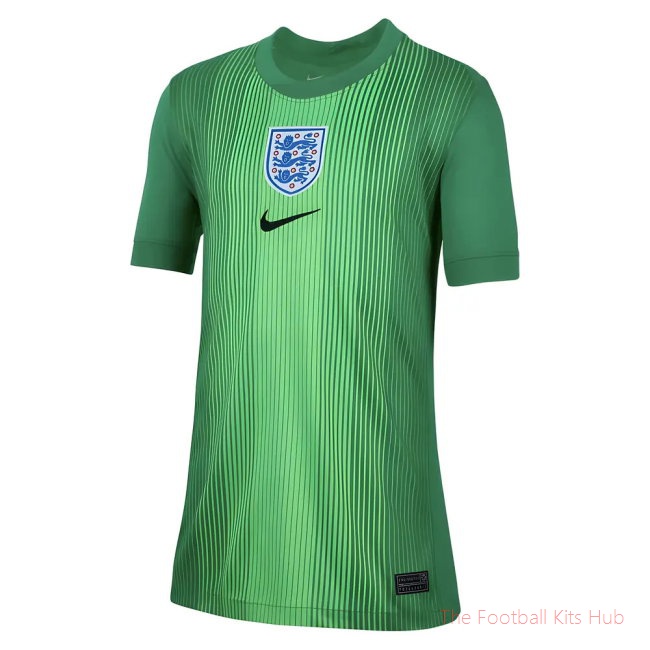 2025-2026 England WEC Goalkeeper Shirt (Green) - Kids