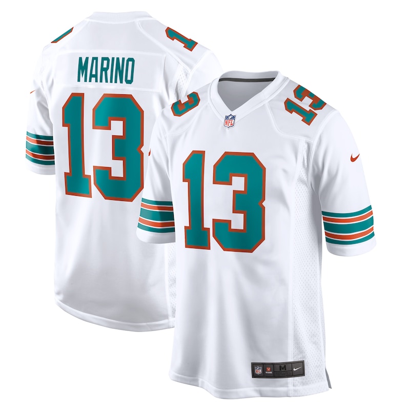 None Dan Marino MIA Dolphins Energetic Official Jersey Game Day Wear