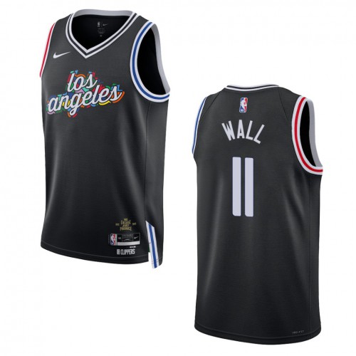 Los Angeles Los Angeles Clippers #11 John Wall Unisex Nike Black 2022-23 Swingman Jersey ¨C City Edition Mens