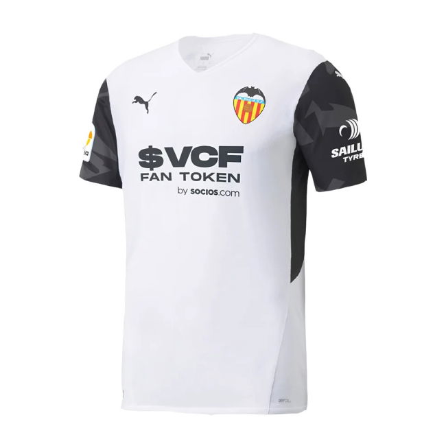 Valencia 2021-2022 Home - Authentic Fan Edition Edition - Captain