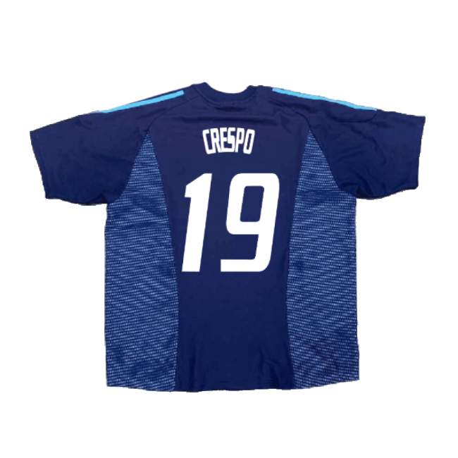 Football Argentina 2002-04 Away Shirt ((Excellent) Xl) (Crespo 19)