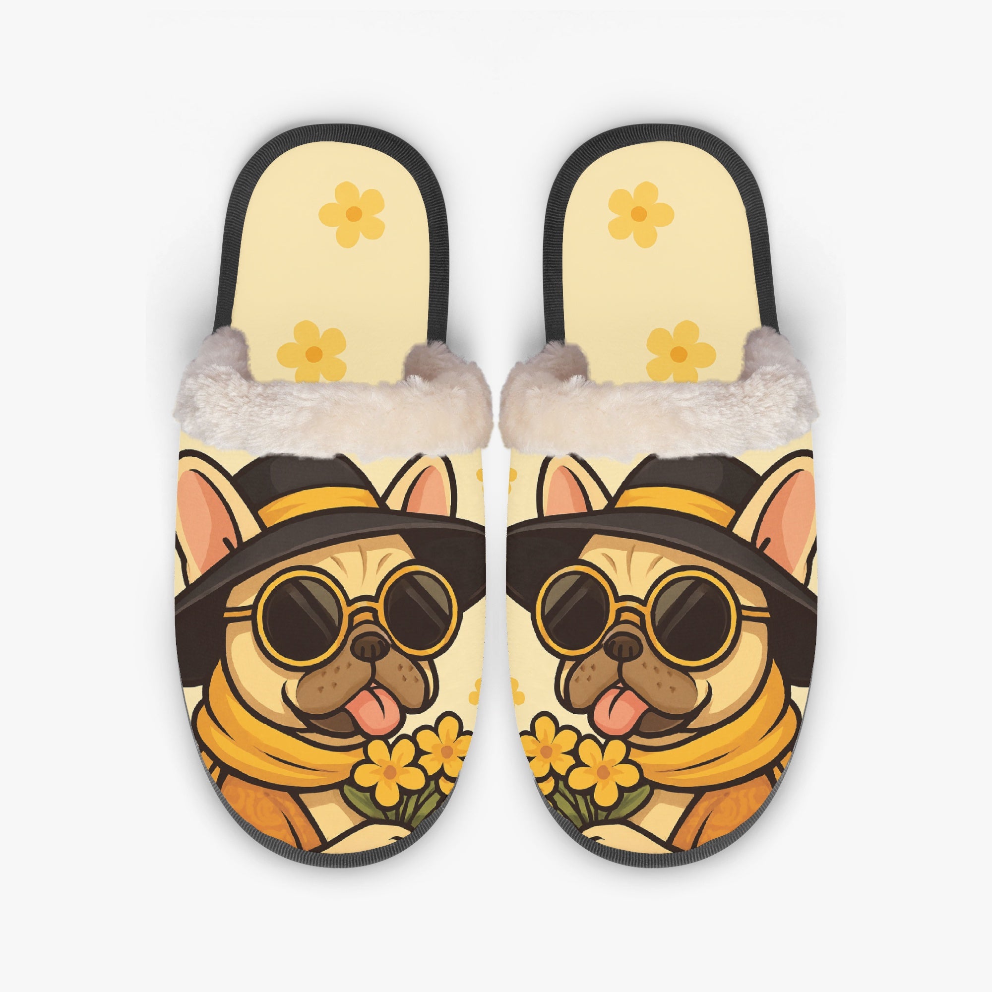 Frenchie Lover Teeny - Everyday Cozy Winter Slippers Casual Wear