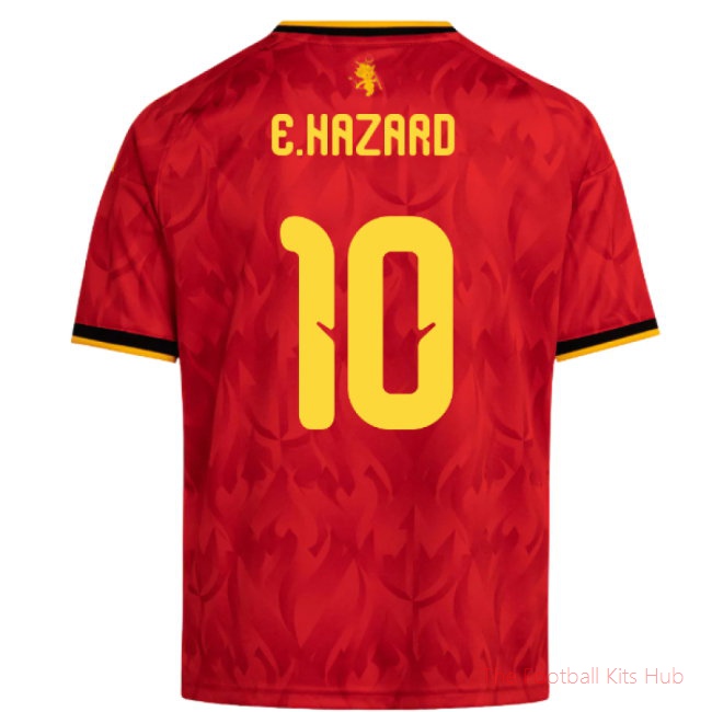 2026-2027 Belgium Home Mini Kit (E.Hazard 10)