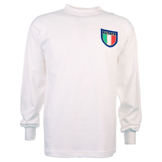 Italy 1960S Away Retro Football Shirt Netherlands Authentic