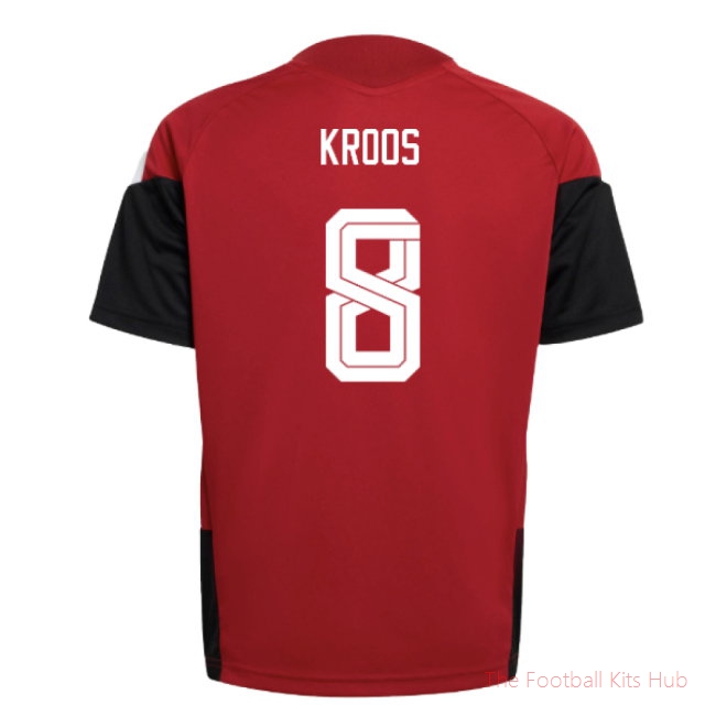 2026-2027 Germany Training Jersey (Red) - Kids (Kroos 8)