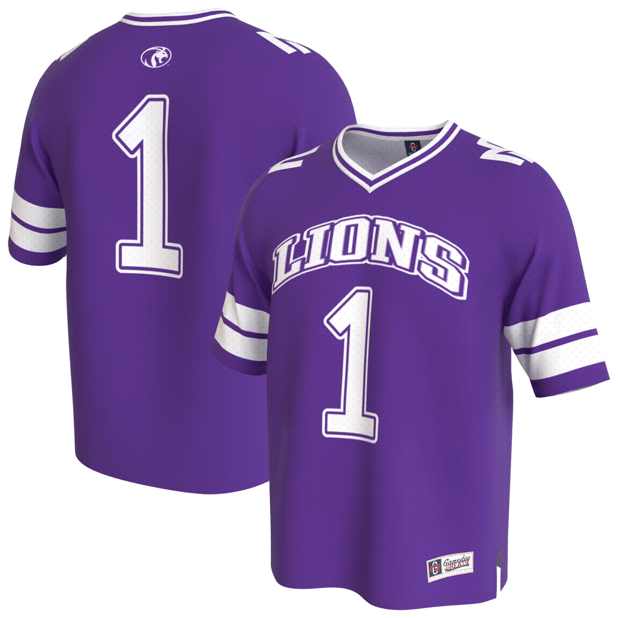 Youth Purple North Alabama Lions Lightweight Collegiate Football Fashion Jersey