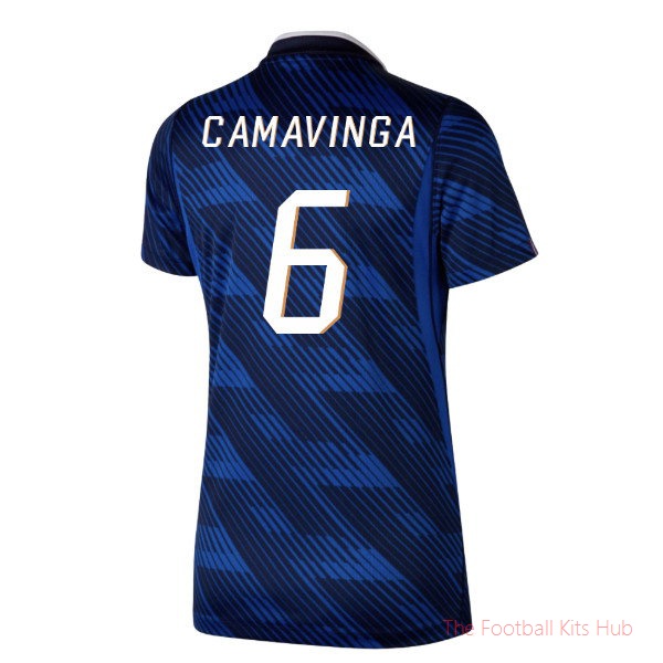 2026-2027 France Home Shirt (Womens) (Camavinga 6)