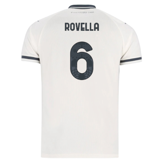 Superior 2025-2026 Ss Lazio Away Shirt - Kids (rovella 6)