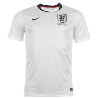 2013 England Home White Jersey ShirtPlayer Version - Official Replica
