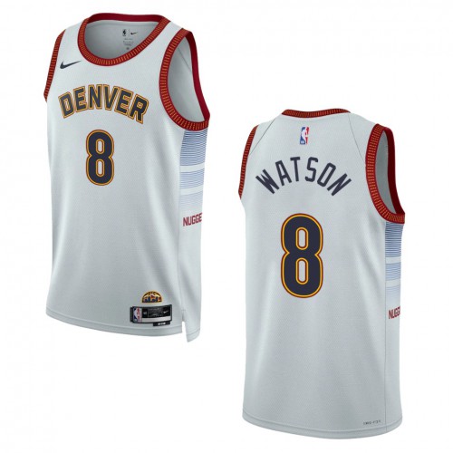 Peyton #8 DEN High-Quality NBA Game Jersey Athletic