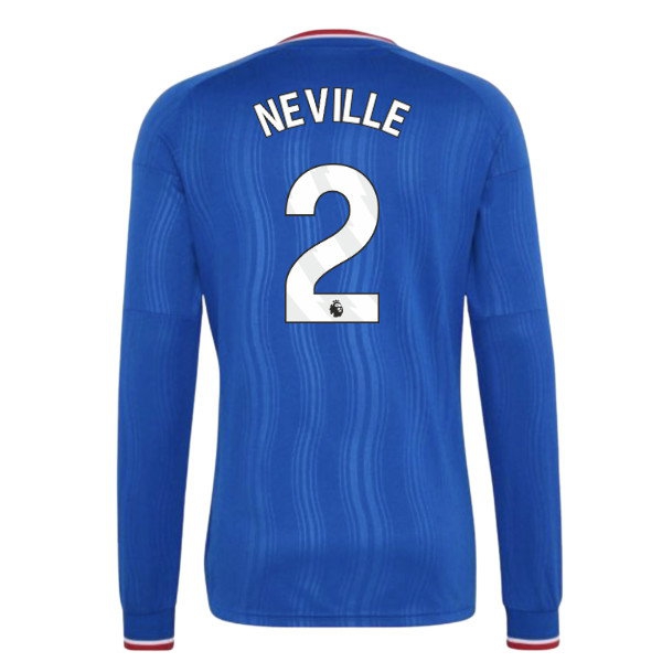 [DDJ] 2026 2027 Man Utd Long Sleeve Shirt Away Kit (Kids) (Neville 2)