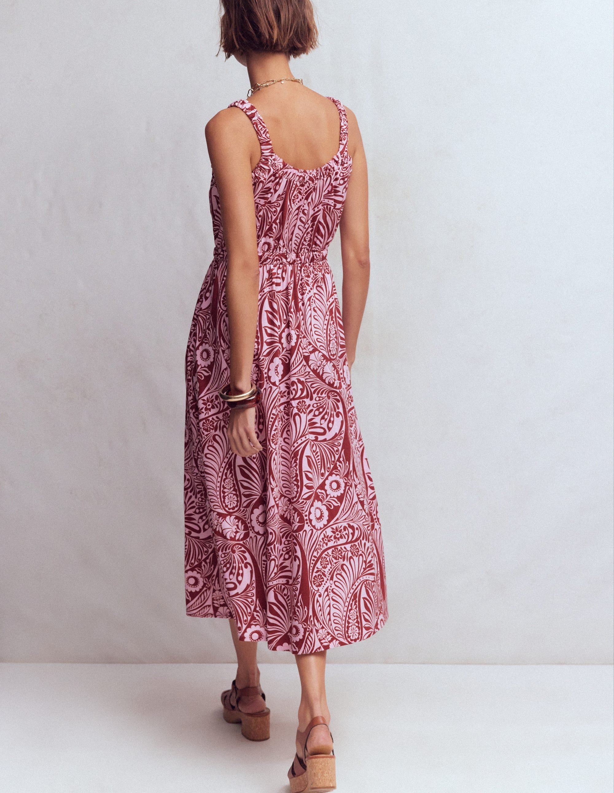 Scoop Neck Jersey Dress