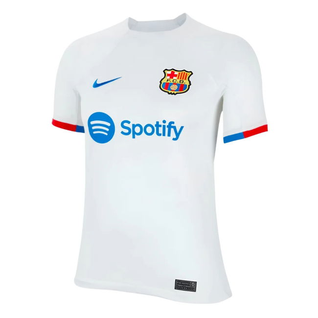 Authentic 2023-2024 Barcelona Away With Vintage Design - Easy Care