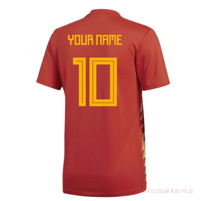 2018-2019 Spain Home Shirt (Your Name)