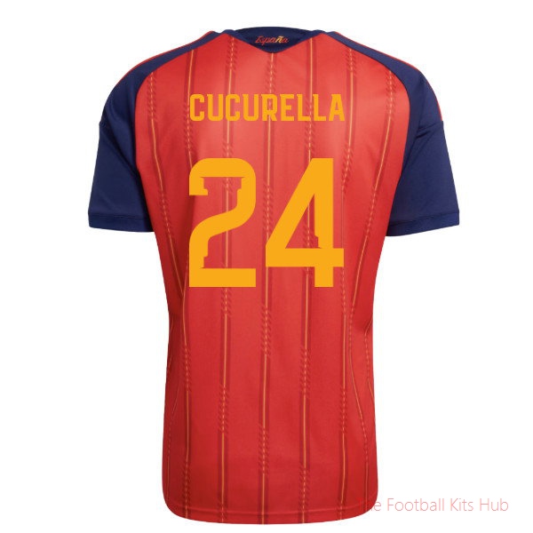 2026-2027 Spain Home Shirt (Cucurella 24)