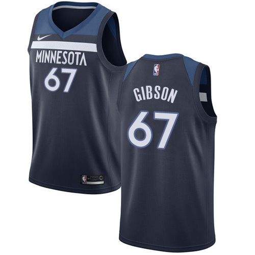 Superior T-Wolves #67 Taj Gibson 2024 Icon NBA Swingman Jersey Blue -