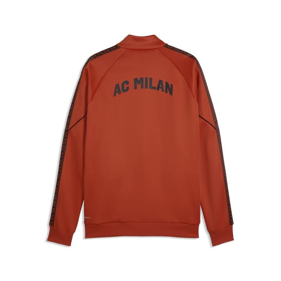 Milan Track Jacket King Anthem - Red Fire/PUMA Black