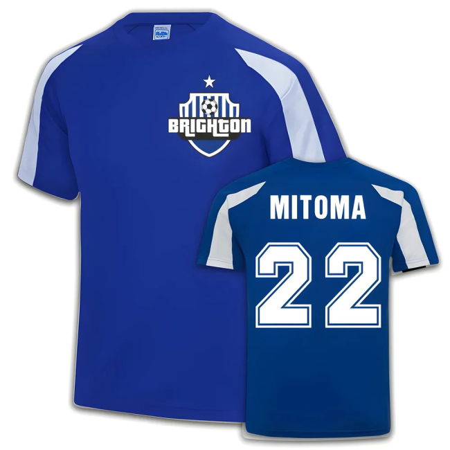 Certified Brighton Sports Training Jersey (Kaoru Mitoma 22)