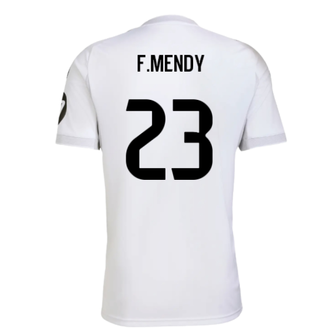 Pro-level Home Real Madrid F.mendy Jersey 2025-2026 Moisture-wicking