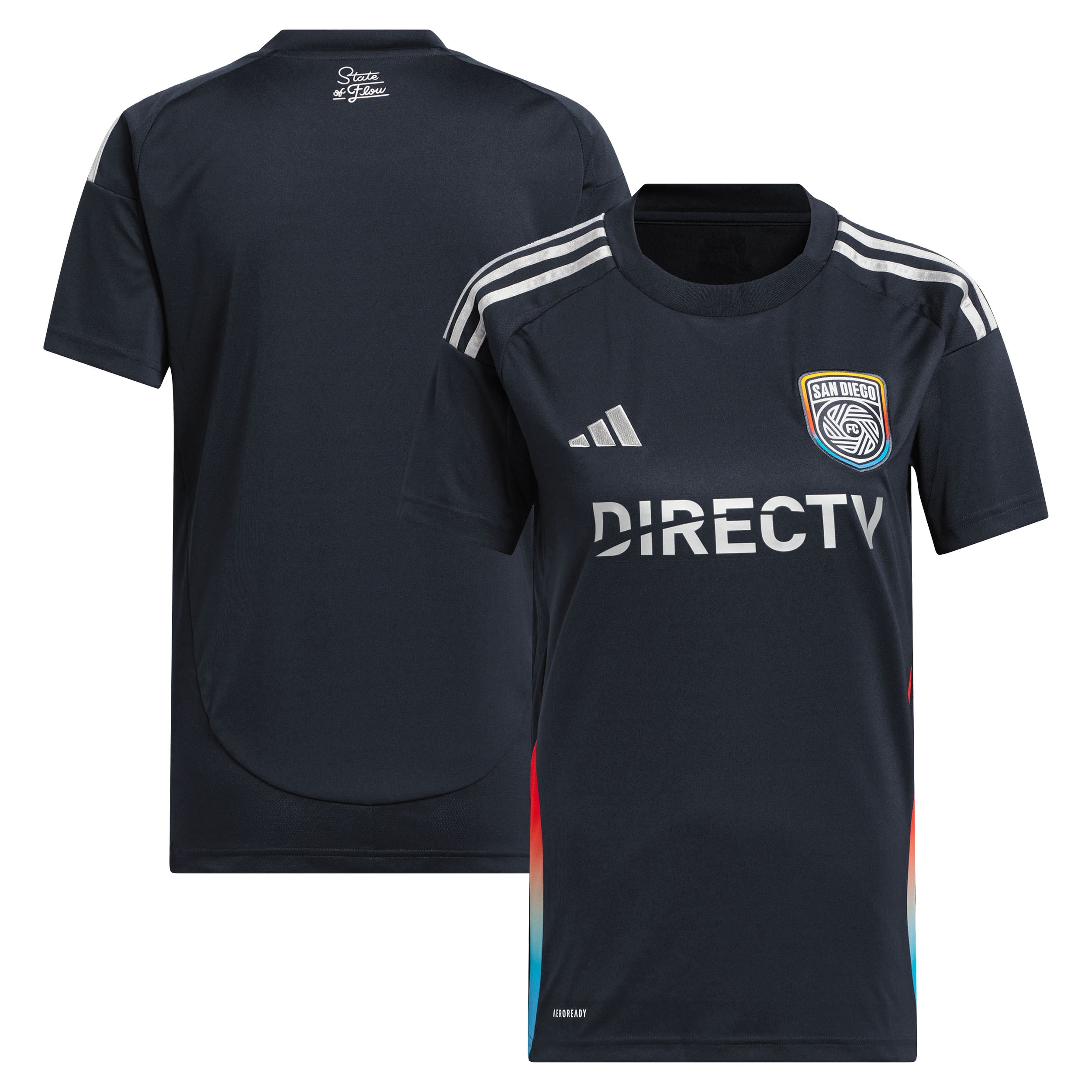[SJH] Youth San Diego FC Women's 2025 State of Flow Replica Jersey - Navy