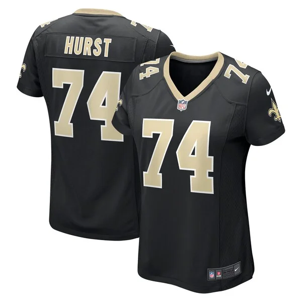 Performance New Orleans Saints Game Jersey - Premium Black NFL Fan ...