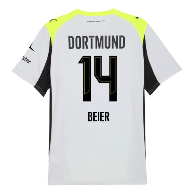 Premium 2025-2026 Borussia Dortmund Away With Vintage Design