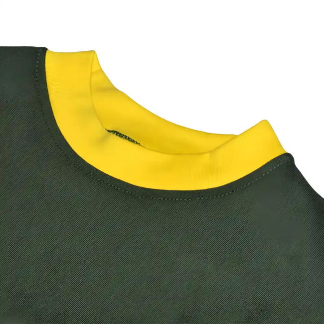 Jersey Brazil 1960S Away Retro Football Shirt Kit Player